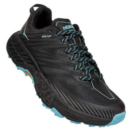 Zapatillas de carrera para mujer Hoka Speedgoat 4 Gtx negro/turquesa Anthracite/DarkGullGrey