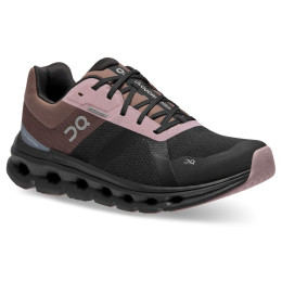 Zapatillas de carrera para mujer On Running Cloudrunner Waterproof Black/Grape marrón Black/Grape