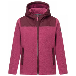 Sudadera para niños Regatta Myla Hybrid Jacket Fig/Violet rojo Fig/Violet