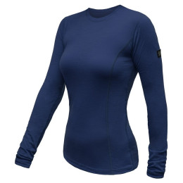 Dámské funkční triko s dlouhým rukávem Sensor Merino Active azul oscuro deep blue