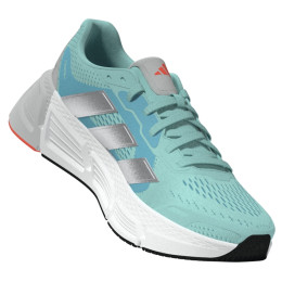 Zapatillas de carrera para mujer Adidas Questar 2 W azul Flaaqu/Silvmt/Solred