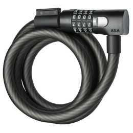 Candado de bicicleta AXA Cable Resolute C15 - 180 Code negro