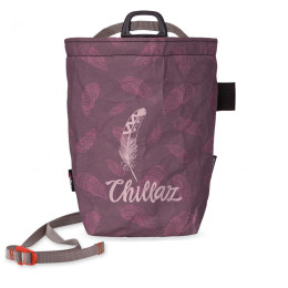 Saco de magnesio Chillaz Feahther violeta Burgundy