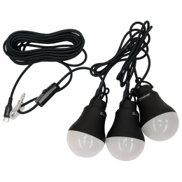 Juego de bombillas Outwell Epsilon Bulb Set negro/gris Black Grey