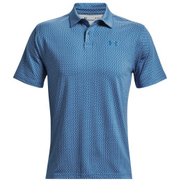 Camiseta de hombre Under Armour T2G Printed Polo azul Victory Blue / White / Victory Blue