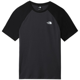 Camiseta funcional de hombre The North Face Tanken Raglan Tee - Eu negro/gris Asphalt Grey/Tnf Black