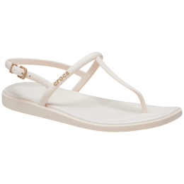 Chanclas de mujer Crocs Miami Thong Flip beige Dew