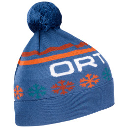 Gorro Ortovox Nordic Knit Beanie azul PetrolBlue