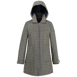 Abrigo de mujer Regatta Celinda azul/blanco Nvy/Mustrdsd