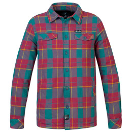 Camisa Rafiki Karun rojo jalapeno plaid