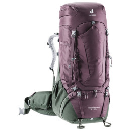 Mochila de mujer Deuter Aircontact PRO 65+15 SL violeta AubergineIvy