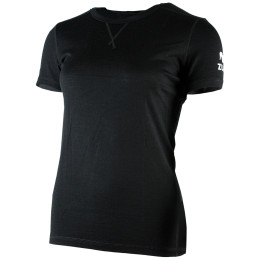 Camiseta de mujer Zulu Merino 160 short (2020) negro