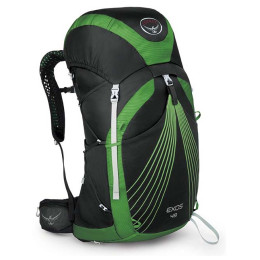 Mochila Osprey Exos 48 (2017) negro/verde