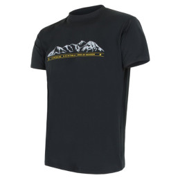 Camiseta de hombre Sensor PT Coolmax Fresh Hory kr.r. negro Black
