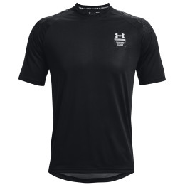 Camiseta de hombre Under Armour Armourprint SS negro Black / / Halo Gray
