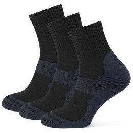 Calcetines Zulu Merino Allseason 3-pack negro/gris black/grey