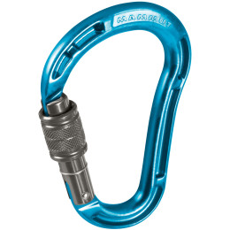 Mosquetón Mammut Bionic HMS Screw Gate azul aqua