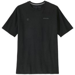 Camiseta de hombre Patagonia Forge Mark Responsibili Tee negro Black