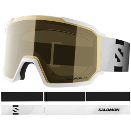 Gafas de esquí Salomon S/VIEW 3 Access blanco White