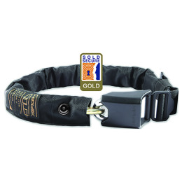 Candado de bicicleta Hiplok Gold negro All Black