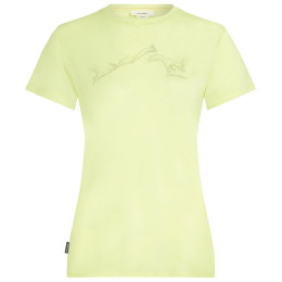 Camiseta de mujer Icebreaker W Mer 150 Tech Lite SS Tee Airbourne Squ