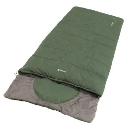 Saco de dormir Outwell Contour Lux XL verde/gris Green