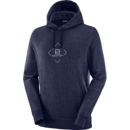 Sudadera de hombre Salomon Shift Hoodie M azul Nightish