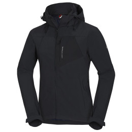 Chaqueta softshell de hombre Northfinder Emanuel negro Black