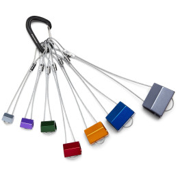 Juego de fisureros Black Diamond Wired Hex Set #4-10 mix1