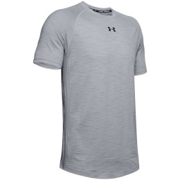 Camiseta de hombre Under Armour Charged Cotton Ss gris ModGray/Black