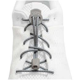 Cordones Lock Laces Original gris Cool Gray