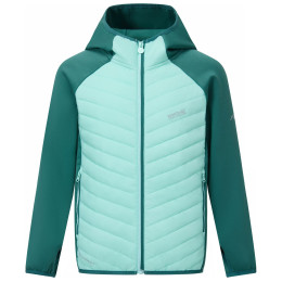 Chaqueta para niños Regatta Junior Andreson Hybrid MedWaBall azul claro MedWaBall