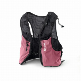 Chaleco de carrera Silva Strive Fly Vest negro/rosa Rose