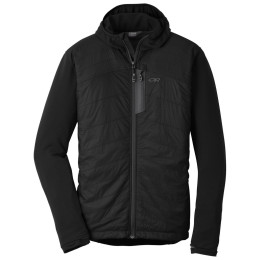 Chaqueta de hombre Outdoor Research Men's Deviator Hoody negro/gris Black/Charcoal