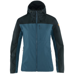 Chaqueta de mujer Fjällräven Abisko Midsummer Jacket W azul Indigo Blue-Dark Navy