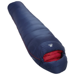 Saco de dormir de plumón Mountain Equipment Helium 600 W's Long azul Medieval Blue