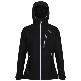 Chaqueta de mujer Regatta Womens Birchdale negro/blanco Black(White)