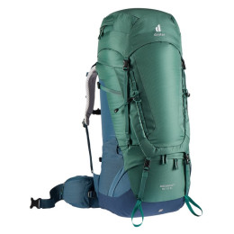 Mochila de mujer Deuter Aircontact 60+10 SL verde SeagreenMarine