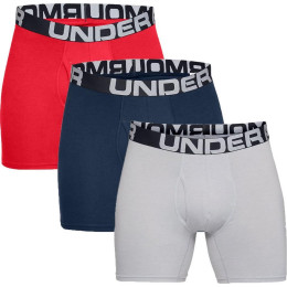 Calzoncillos bóxer para hombre Under Armour Charged Cotton 6in 3 Pack