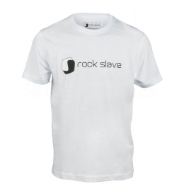 Camiseta de hombre Rock Slave Slave Basic blanco