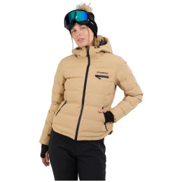 Chaqueta de invierno para mujer Fundango Rodney Padded Jacket amarillo gold