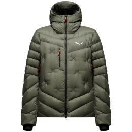 Chaqueta de plumón para hombre Salewa Ortles Med 4 Rds Dwn Jkt M verde faded green