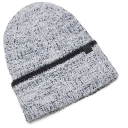 Gorro de mujer Under Armour W Halftime Cozy Beanie gris Anthracite / White / Anthracite