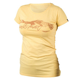 Camiseta de mujer Northfinder Ellena amarillo Yellow_Zlta