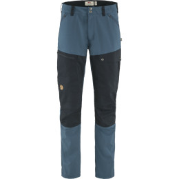 Pantalones de hombre Fjällräven Abisko Midsummer Trs M Long azul Indigo Blue-Dark Navy
