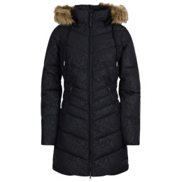 Abrigo de invierno para mujer Fundango Puppis Padded Jacket verde/gris snake