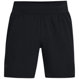 Pantalones cortos de hombre Under Armour SpeedPocket 7'' Short negro Black / Black / Reflective