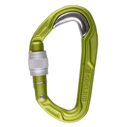 Mosquetón Edelrid Bulletproof Screw amarillo 138 oasis