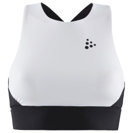 Top de mujer Craft UNTMD Cropped blanco/negro WhiteBlack