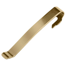 Multiclip Leatherman Quick-Release Engravable Pocket Clip dorado PVD BRASS